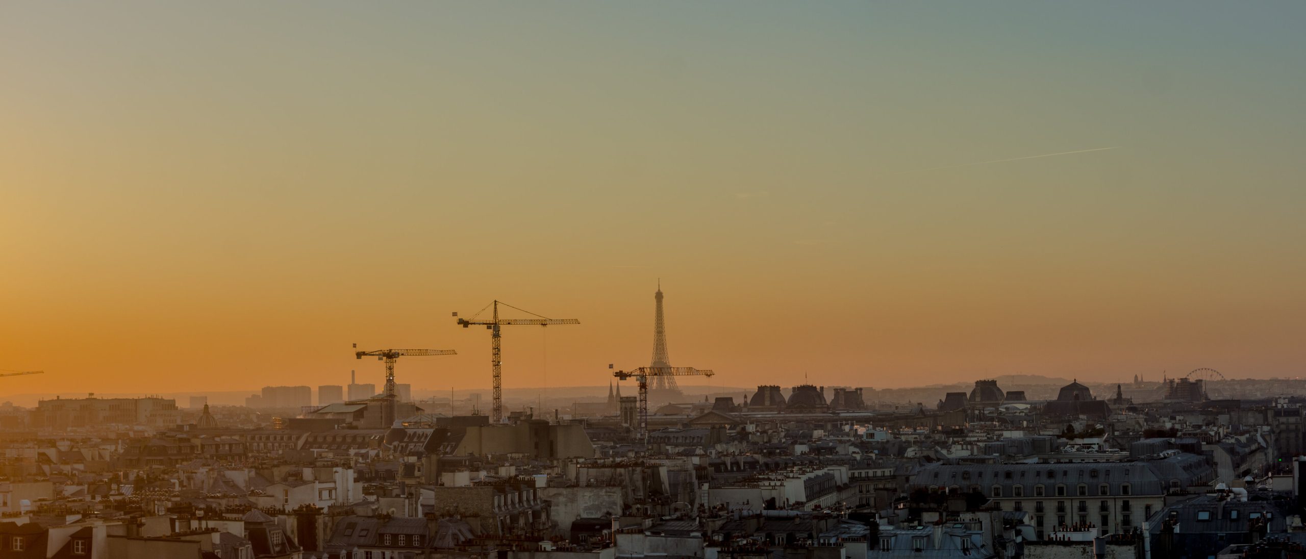 skyline under construction