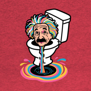 Psychedelic Genius Down the Drain T-Shirt t-shirt